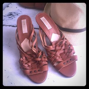 MICHAEL KORS HEELS- LEATHER